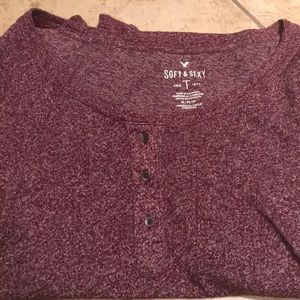 AEO long sleeve button up